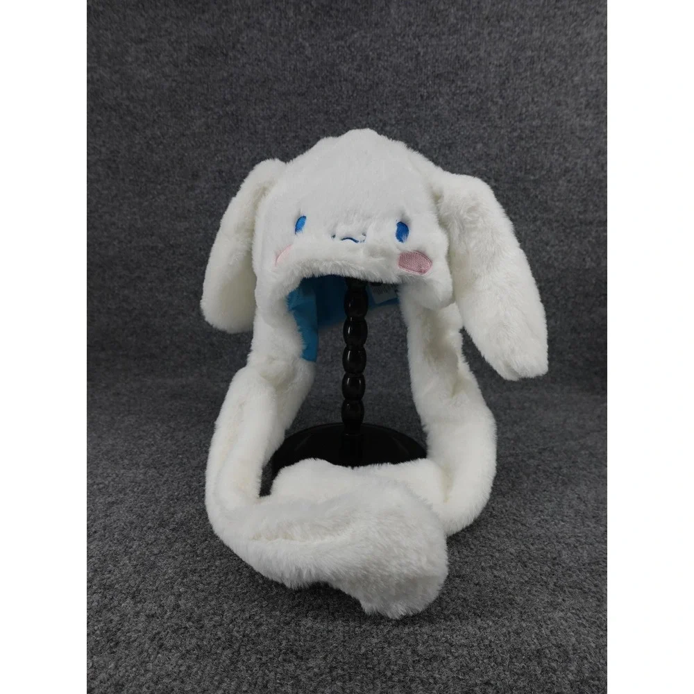 Sanrio Cinnamoroll Plush Hat Unisex OSFM White Faux Fur Kawaii Cosplay